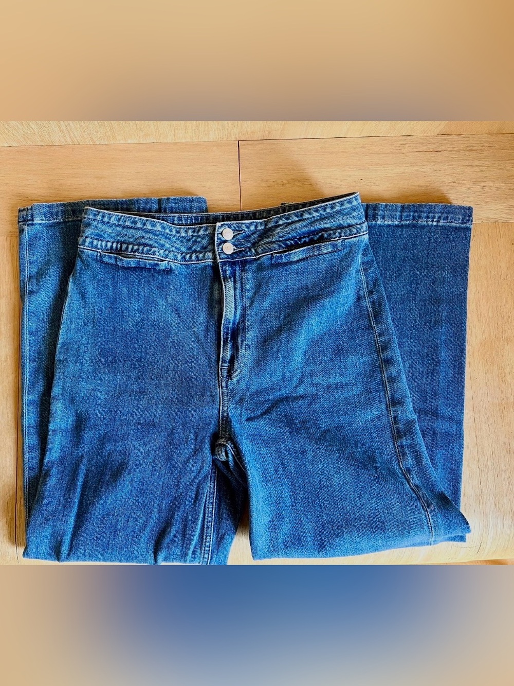 Point Sur High Waisted Wide Leg Jeans ~ Size 30